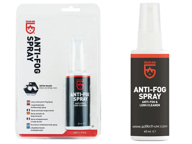 GEAR AID Spray anti-buée 60ml acheter plongée - Aditech