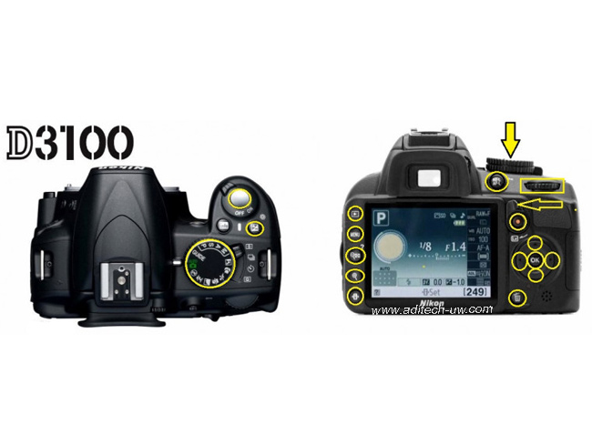Nimar NID3100WS (for Nikon D3100) buy dive - Aditech