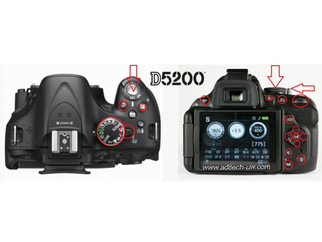 Nimar NID5200WS (for Nikon D5200) buy dive - Aditech USA